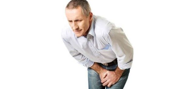Ból w kroczu u mężczyzny jest oznaką zapalenia gruczołu krokowego